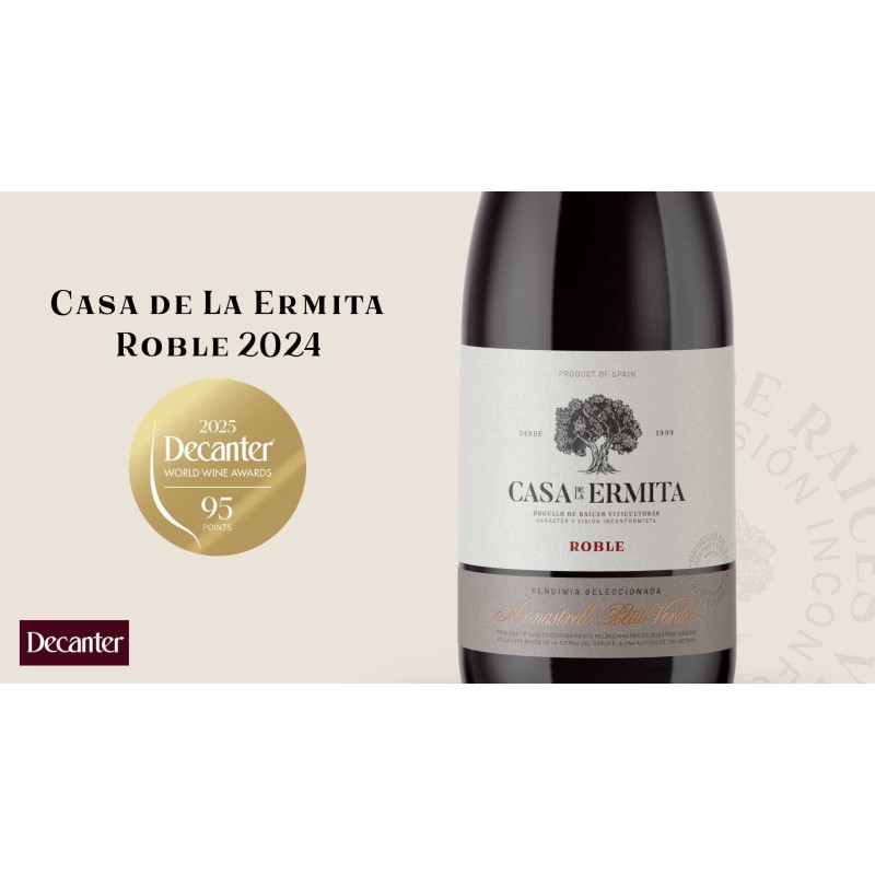 Casa de la Ermita Roble 2024 scores 95 points at Decanter